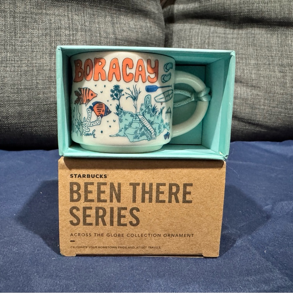❤️ Starbucks Boracay BTS Been There Series mini 2 oz mug ornament Philippines❤️